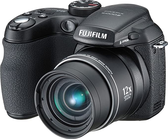 Fujifilm FinePix S1000fd Digital Camera - Black (10.0MP, 12x