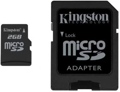 Kingston 2 GB microSD Flash Memory Card SDC/2GB